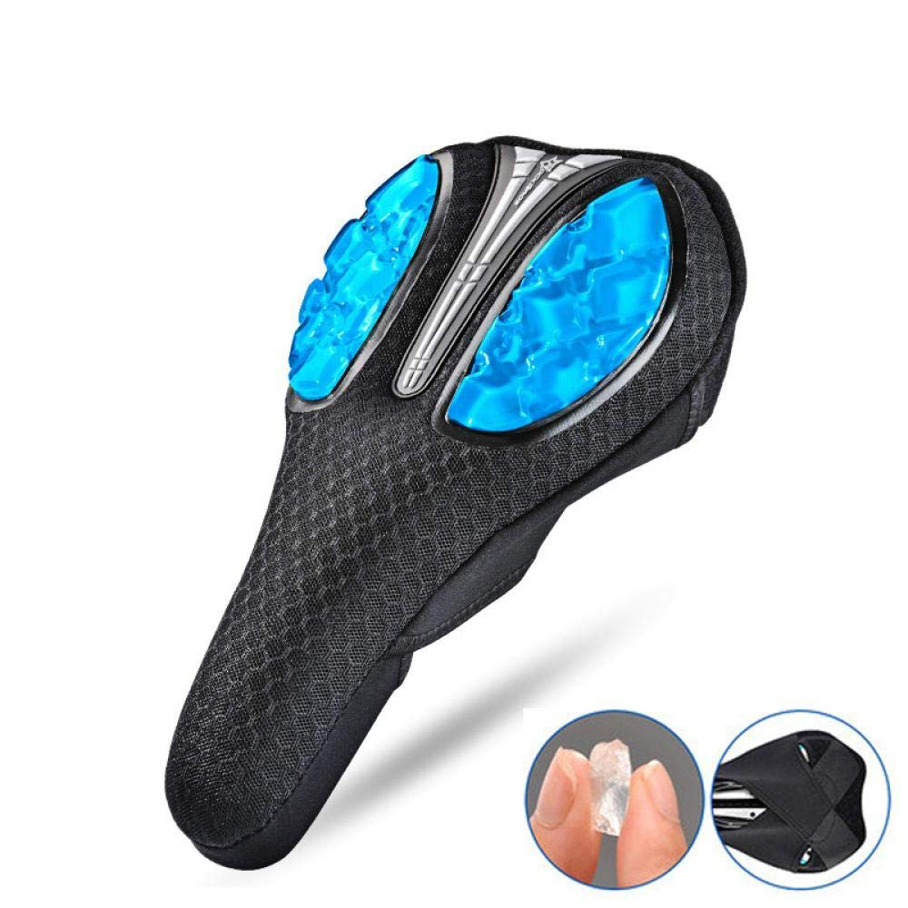 Housse de selle de vélo en gel de silicium liquide, tapis de selle de vélo, coussin confortable, housse de siège souple pour accessoires de vélo LF1034-1R