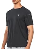 Men's Athletic Running T-Shirts Quick Dry Workout Shirts Short-Sleeve Sports Gym Tee Tops Performance Activewear