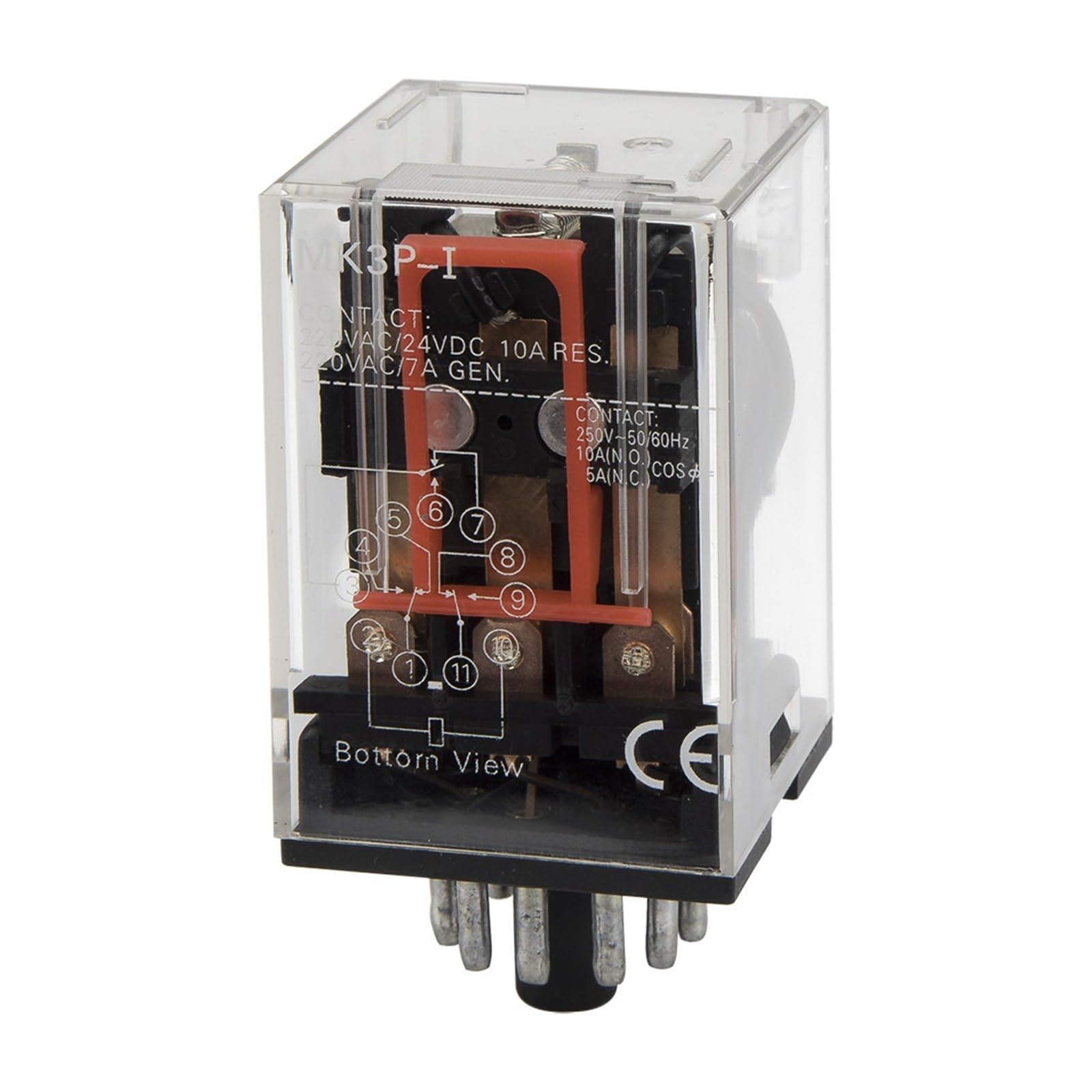 OSHZIKJII MK3P-I electromagnetic relay power relay AC 380V 220V 110V 24V DC 24V 6V(6VDC)