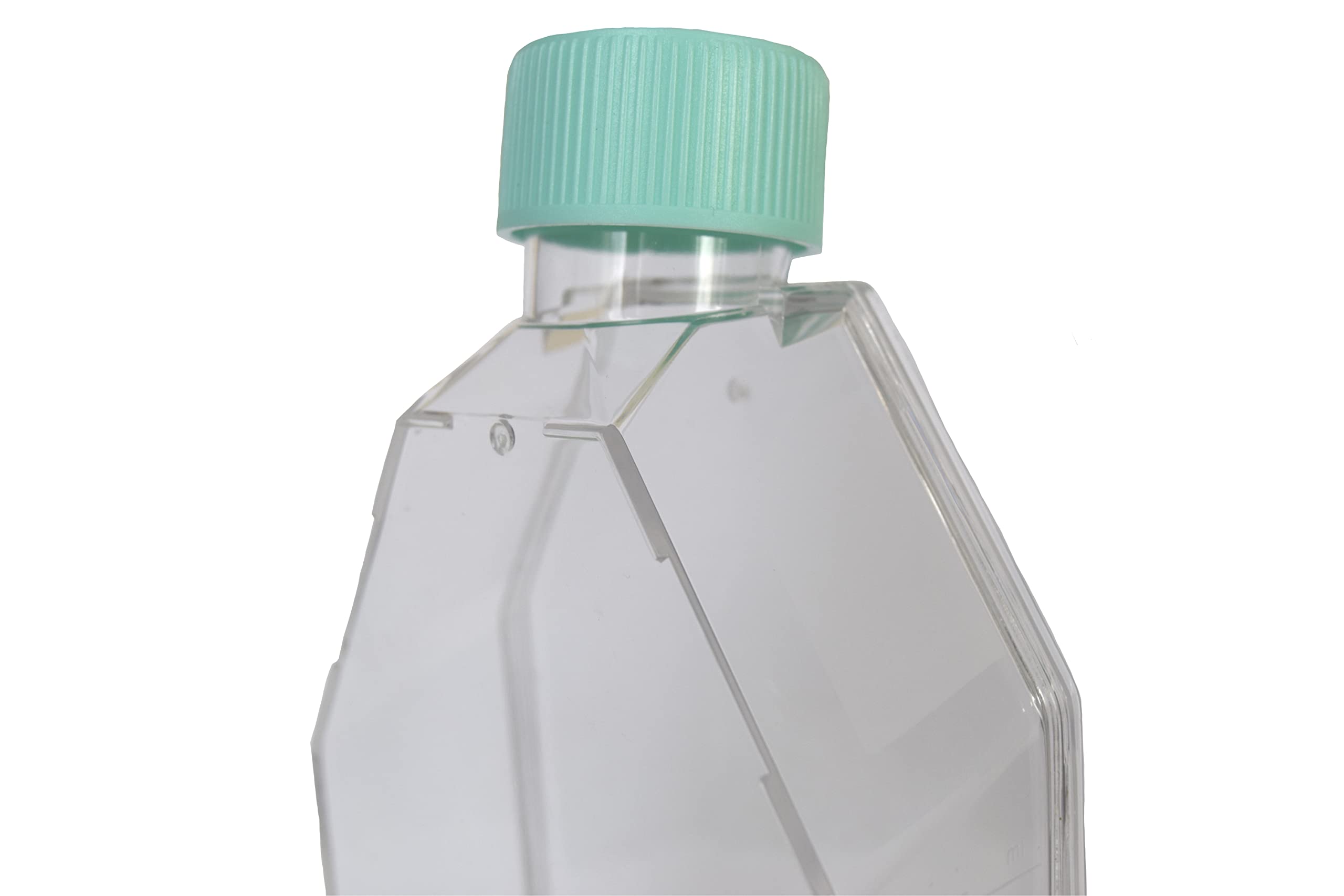 Petaca de poliestireno de 250 ml sin tratamiento (5 cajas de 5 frascos; 25 frascos en total)