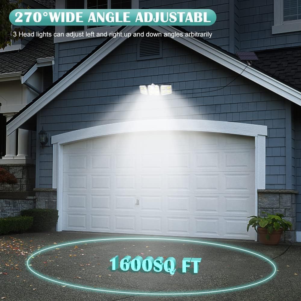 Solar Motion Sensor Lights - Outdoor Security -4
