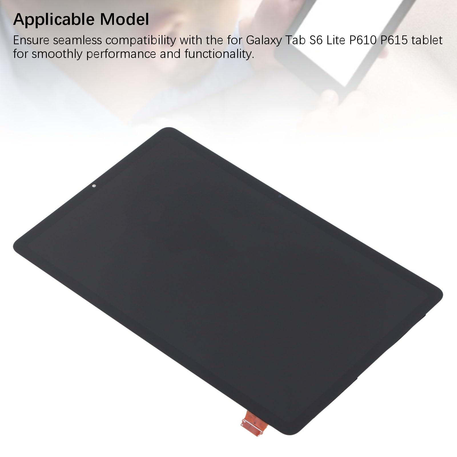 Zespół Digitizera z Ekranem Dotykowym Wyświetlacza LCD dla Tab S6 Lite P610 P615 - Idealna część Naprawcza - Krystalicznie Czysty Obraz dla Entuzjastów Tabletów