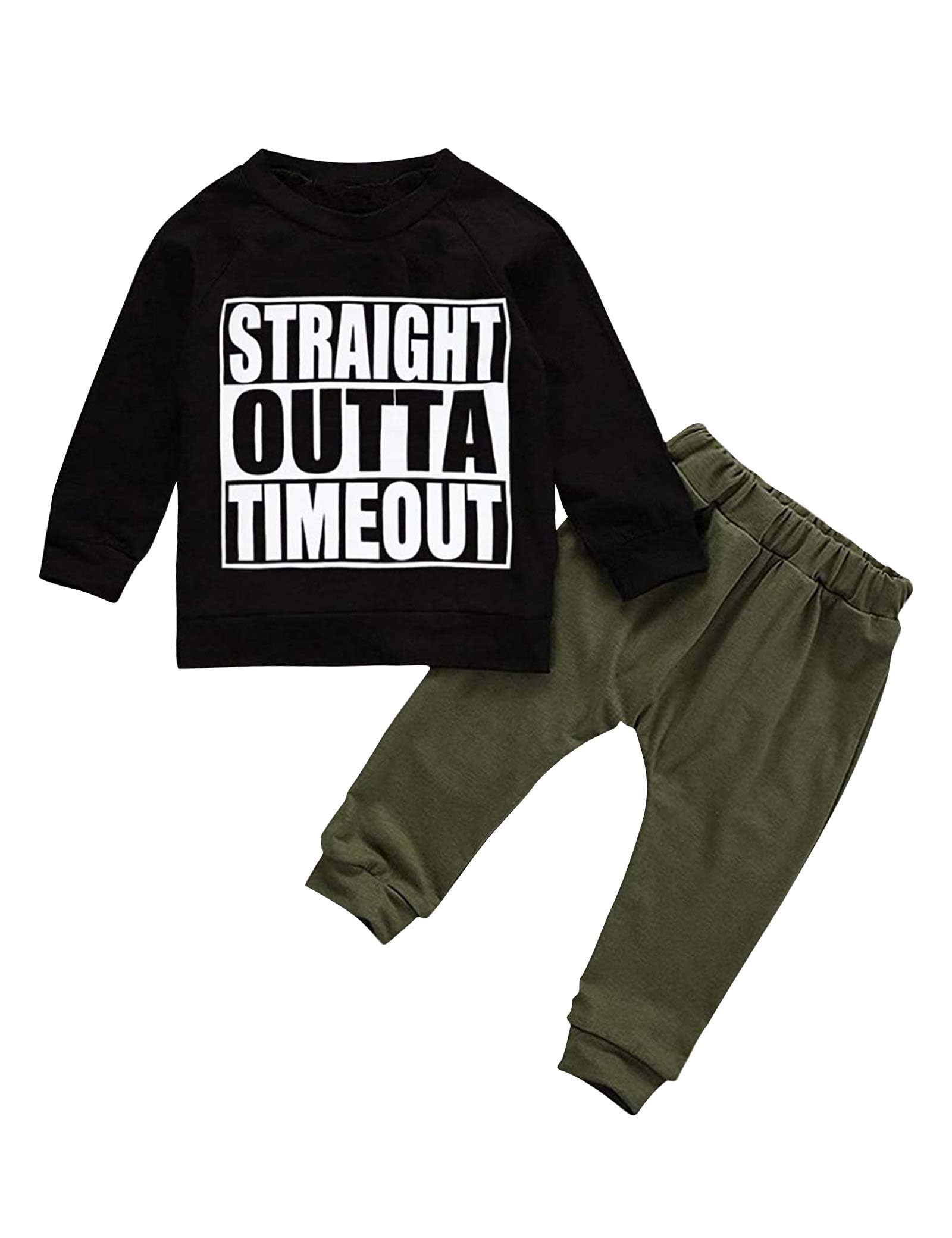 Toddler Boy Clothes Sweatsuits Fall Winters Boy Outfits