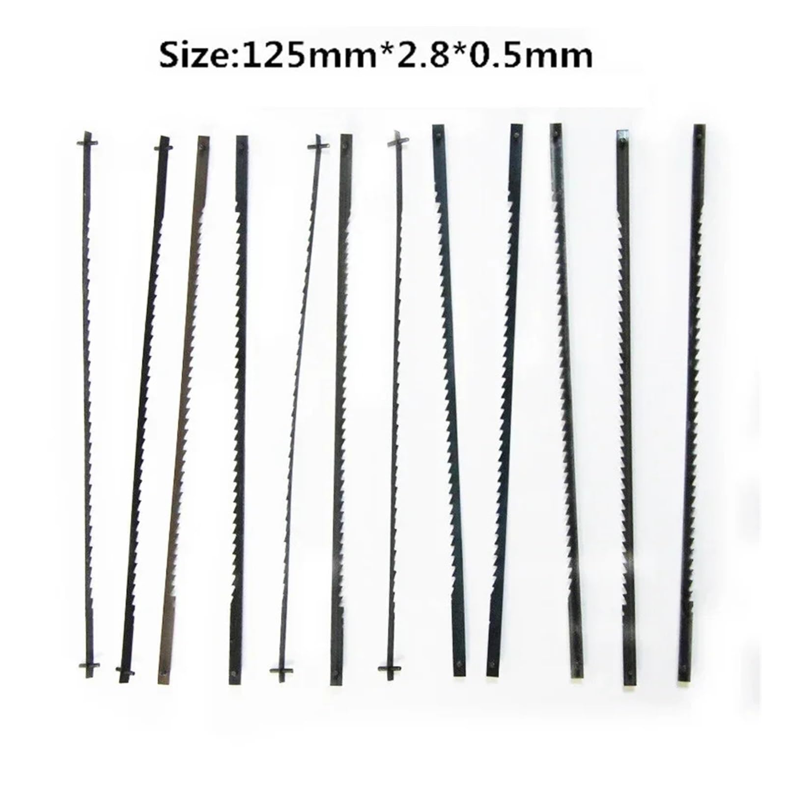 Utensili da taglio for sega da traforo da 12 pezzi, 125 mm, 10 TPI