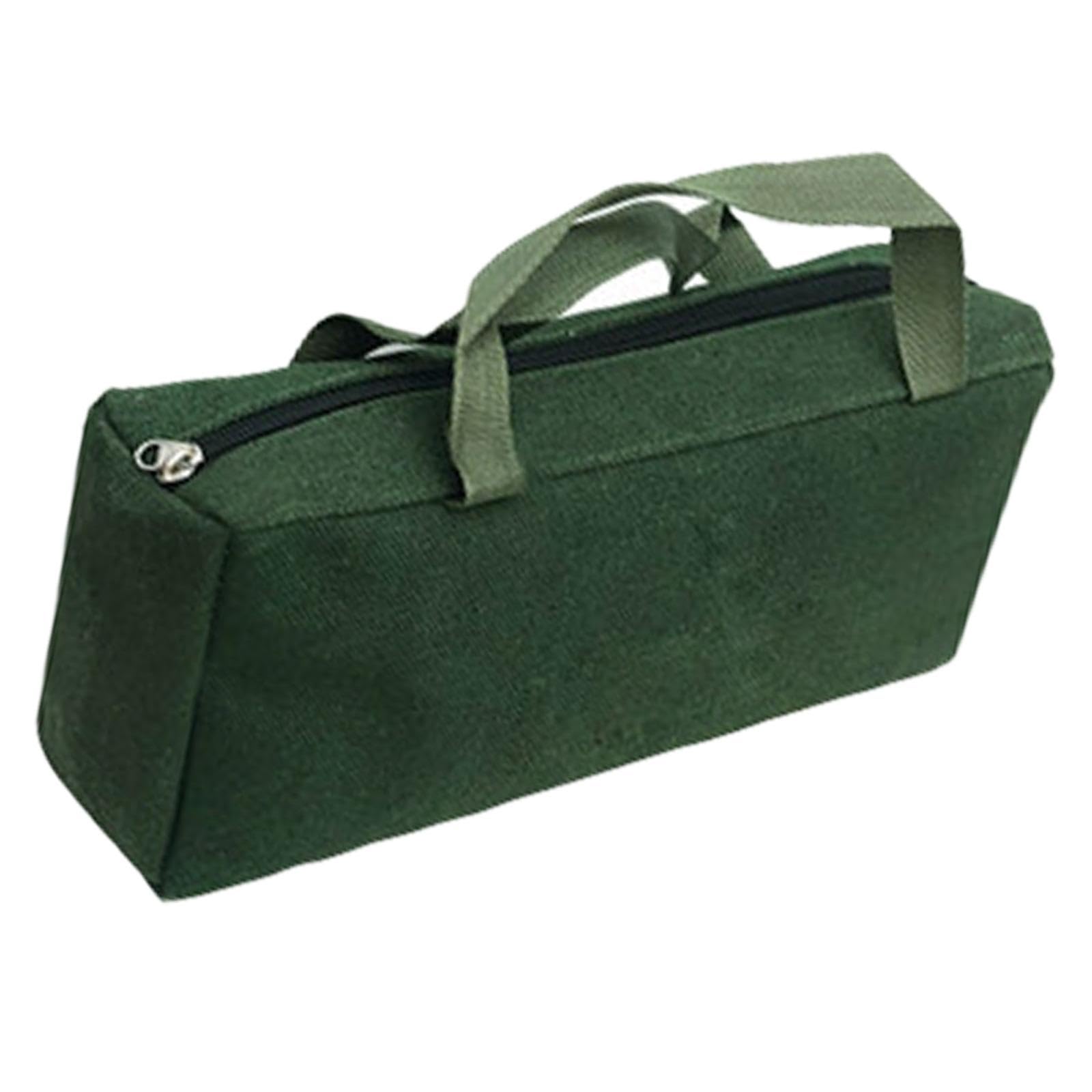 Rectangle Tool Bag Canvas Utility Tote Versatile for Storing Wrenches Pliers 35x16x8cm-image-23
