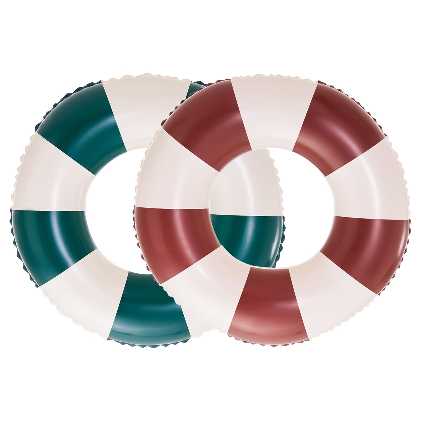 Inflatable Swimming Ring, Inflatable Pool Floats for Adults Durable Rubber Swimming Pool Tube