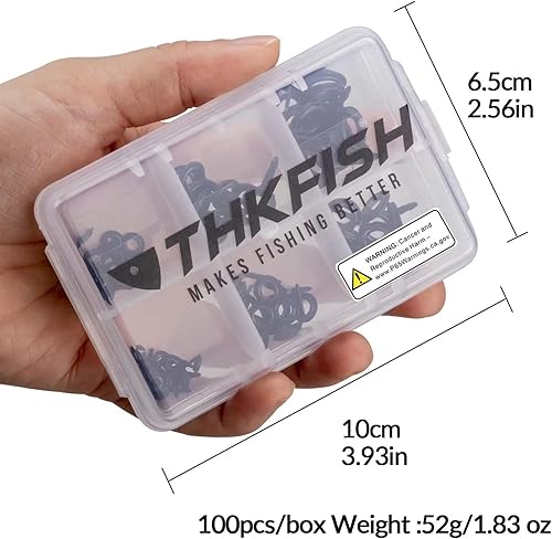 Miniatura 7 de THKFISH Guías de caña de pescar Kit de reparación de caña de pescar Baitcasting/Spinning Rod Guías Cerámica Acero Inoxidable Guía de Carbono