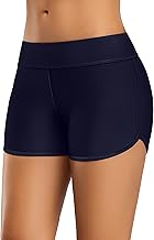 Attraco Women's Swimming Shorts UV Protection Swimming Shorts Beach Bikini Bottoms Quick Drying Swimming Shorts Summer Water Sports