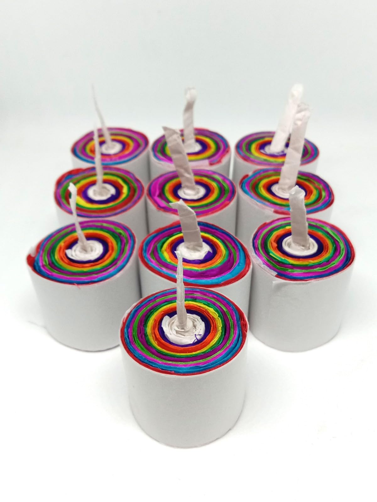 Classic Mouth Coils Multi Color (Set of 10 Multi Color Coils)-image-40