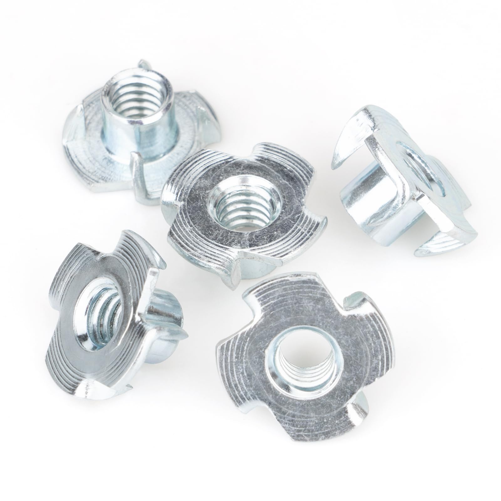 Zinc-Plated T-Nuts - 100 Pack -7