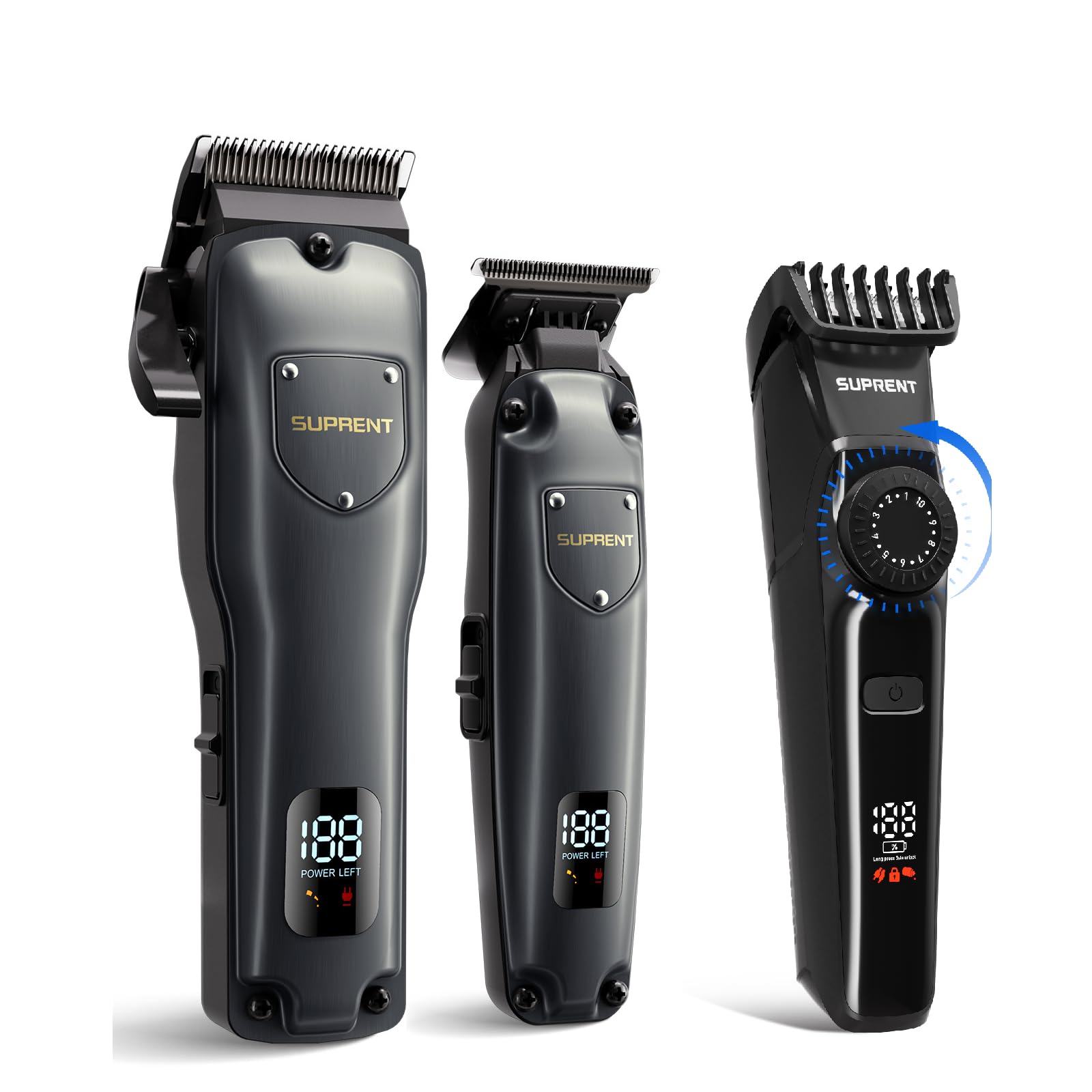 SUPRENT Haarschneidemaschine & Barttrimmer Set für Herren
