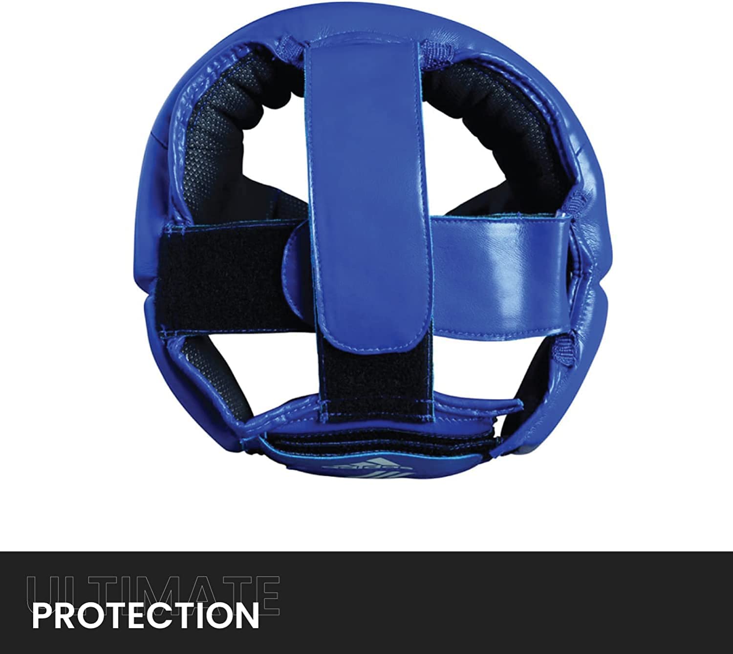 adidas Unisex – Erwachsene IBA Boxing Head Guard Kopfschutz, Blau, L