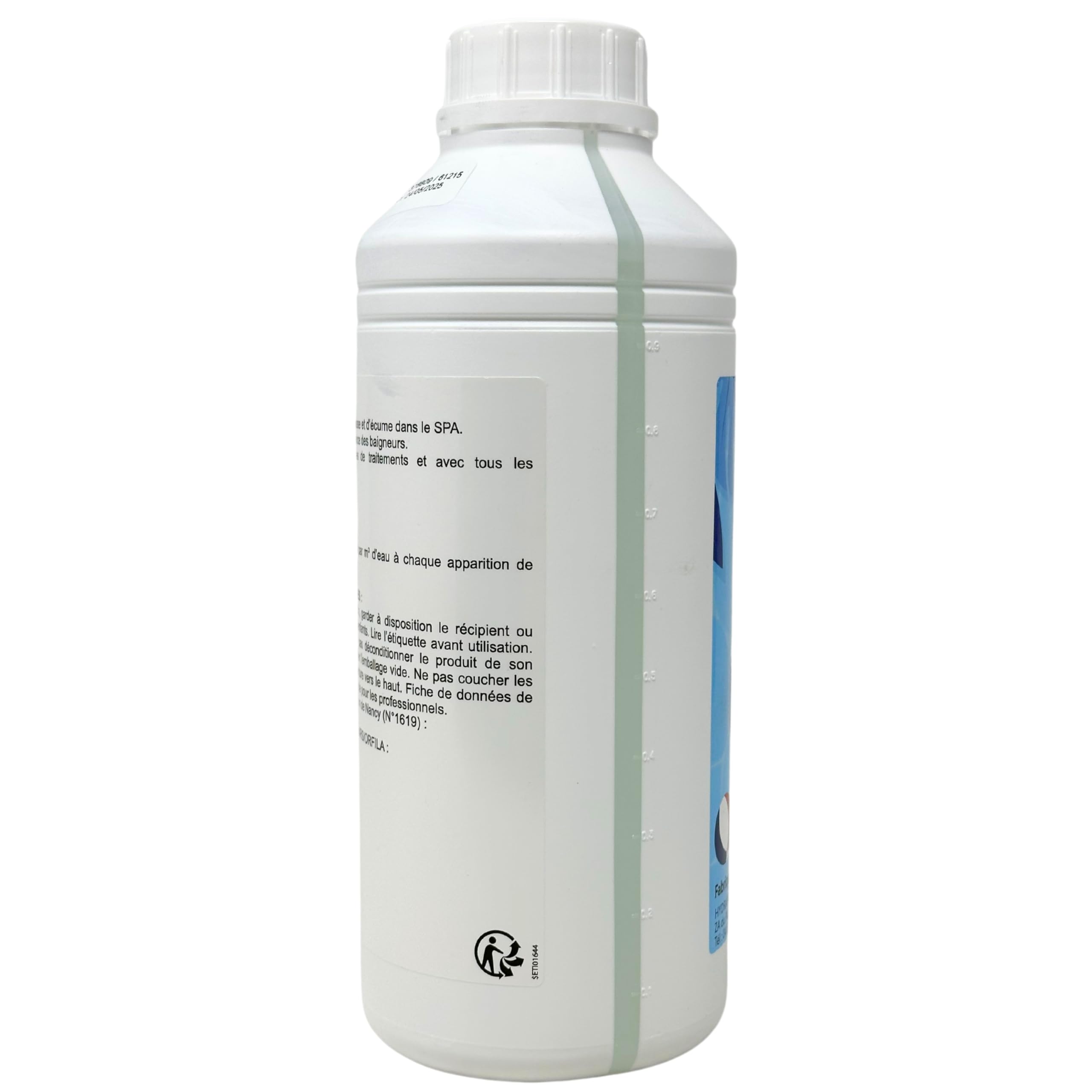 Anti Mousse pour Spa 1L – Élimination Rapide de la Mousse – Fabriqué en France