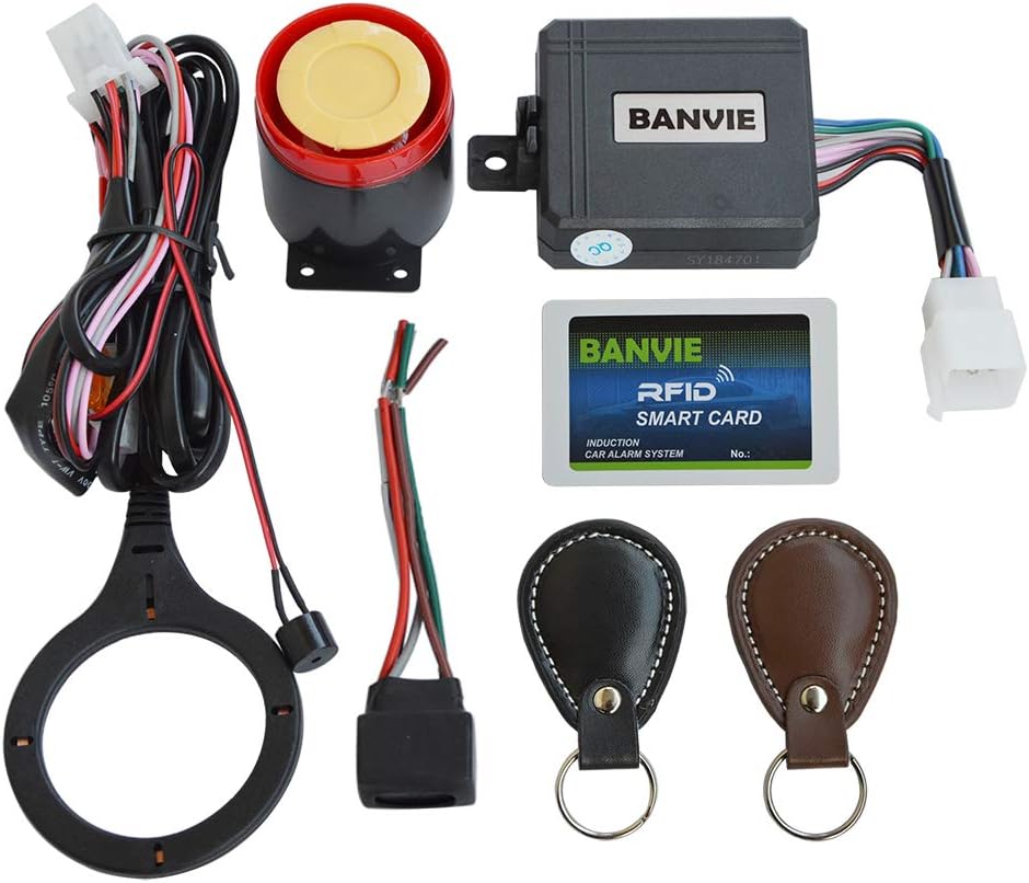 Motorcycle Concealed Electronic Lock System With Alarm Rfid Immobilizer ...