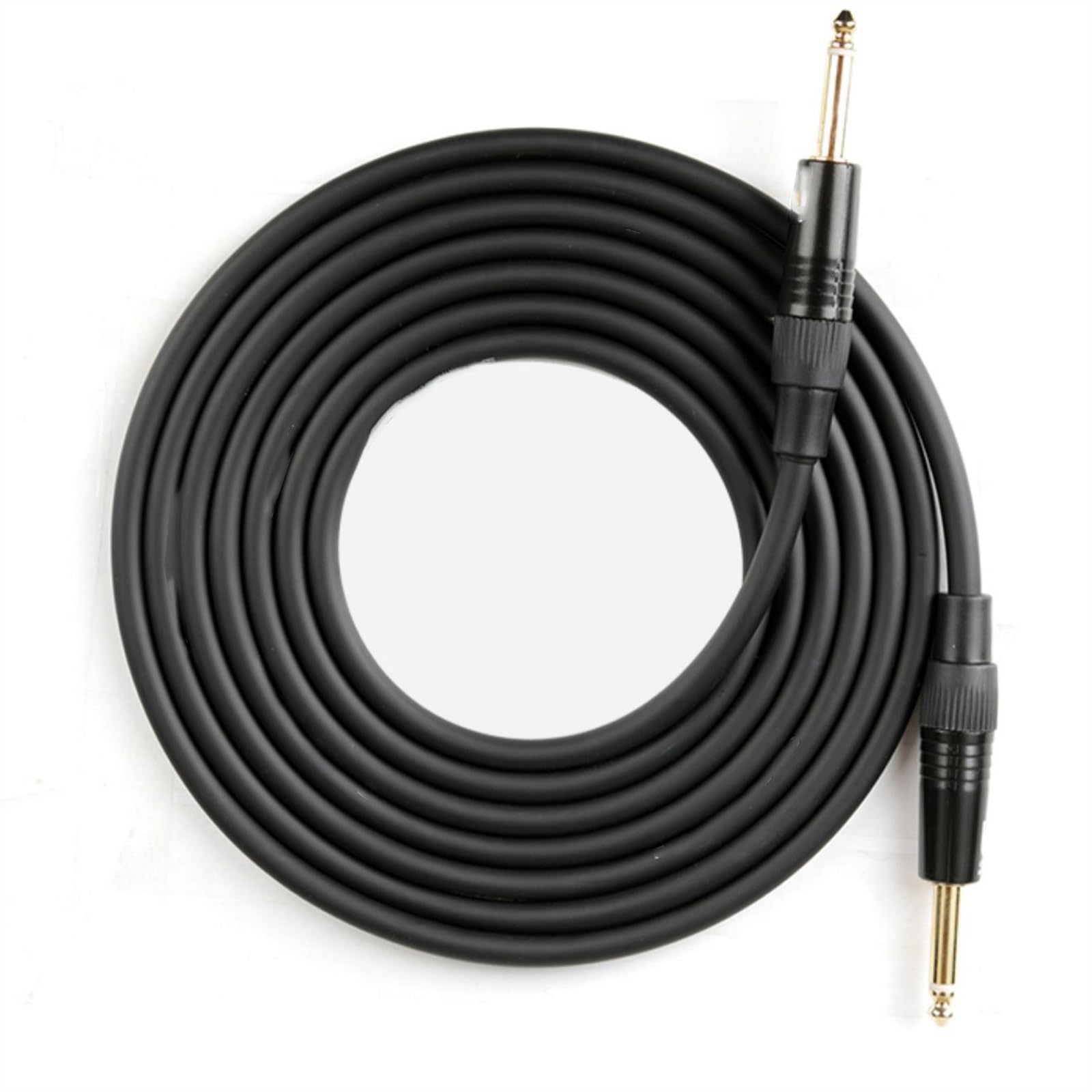 Gitarren-Audiokabel Elektrobox-Gitarrenkabel, Bassinstrument, Rauschunterdrückung, sauerstofffreies Kupferkern-Audiokabel (Size : 6m)