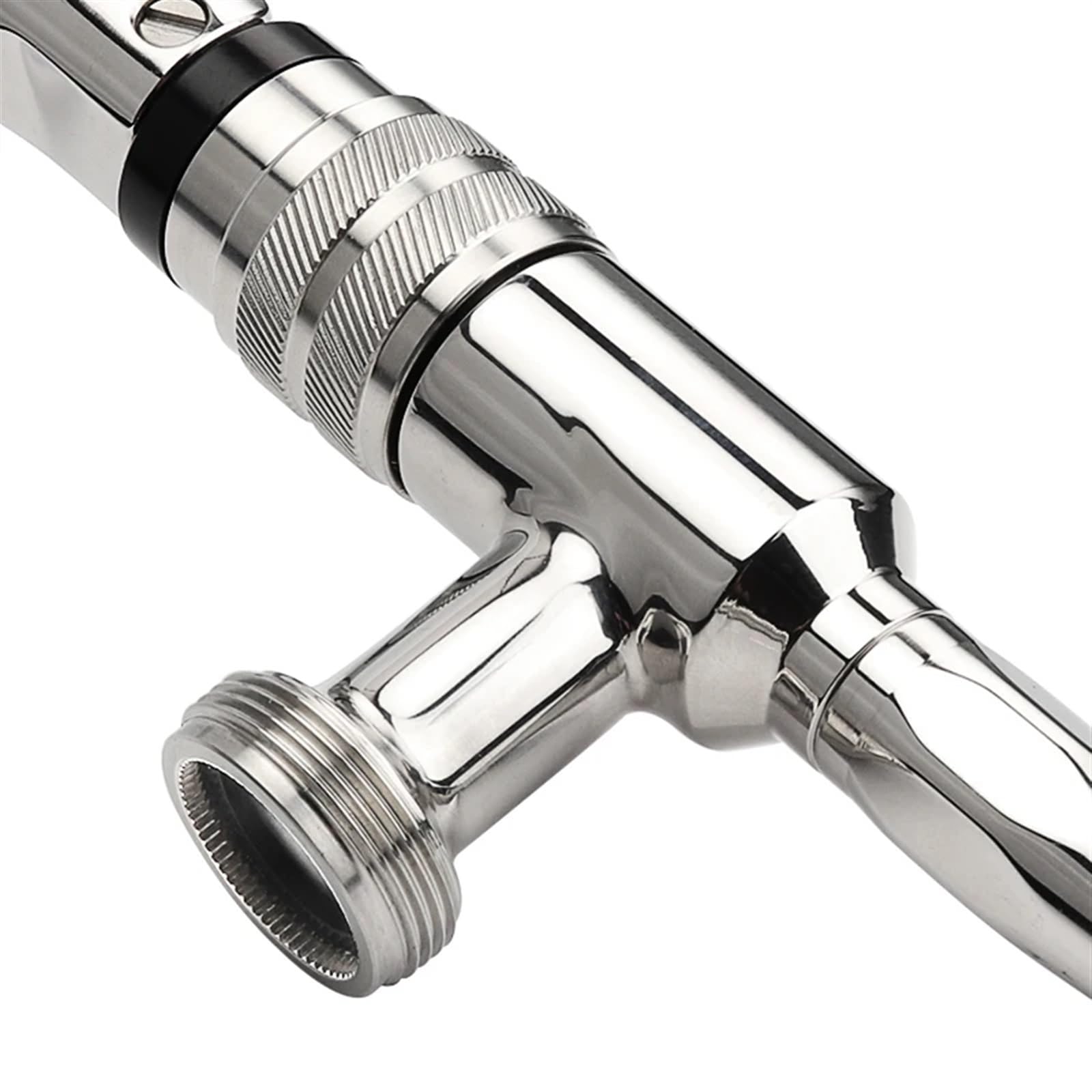 Dispensador de Cerveza para Bares caseros, Torres de Cerveza de Barril de 3 vías, Columna de Cerveza de Barril Pulida a Espejo, Accesorios de Acero Inoxidable para Barra de Cerveza.