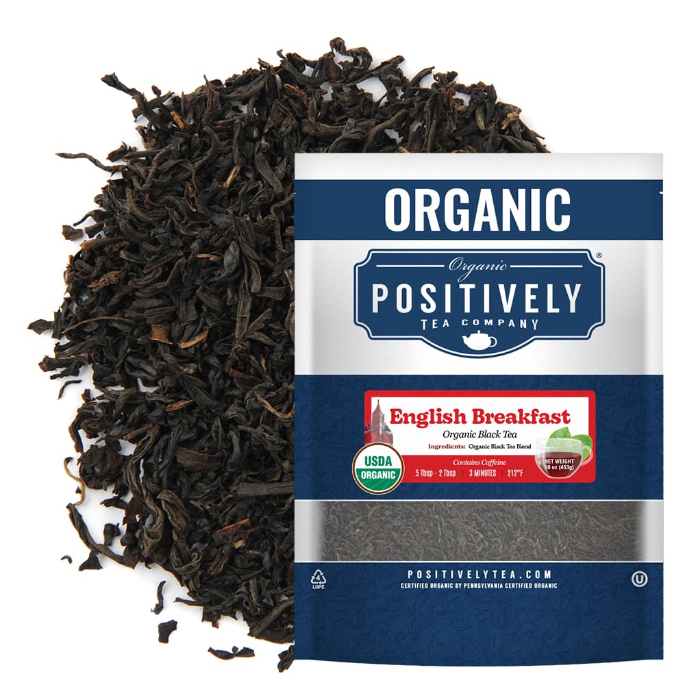 English Breakfast Black Tea, Loose Leaf, 16 Ounce