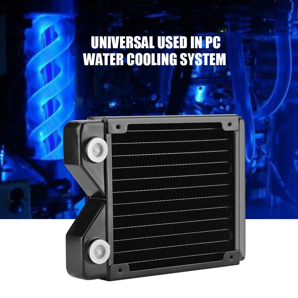 Generic Dissipatore di Calore con Raffreddamento Ad Acqua G1/4 per Personalizzato PC Migliora la Dissipazione del Calore Materiale in Rame 1 unità (120)
