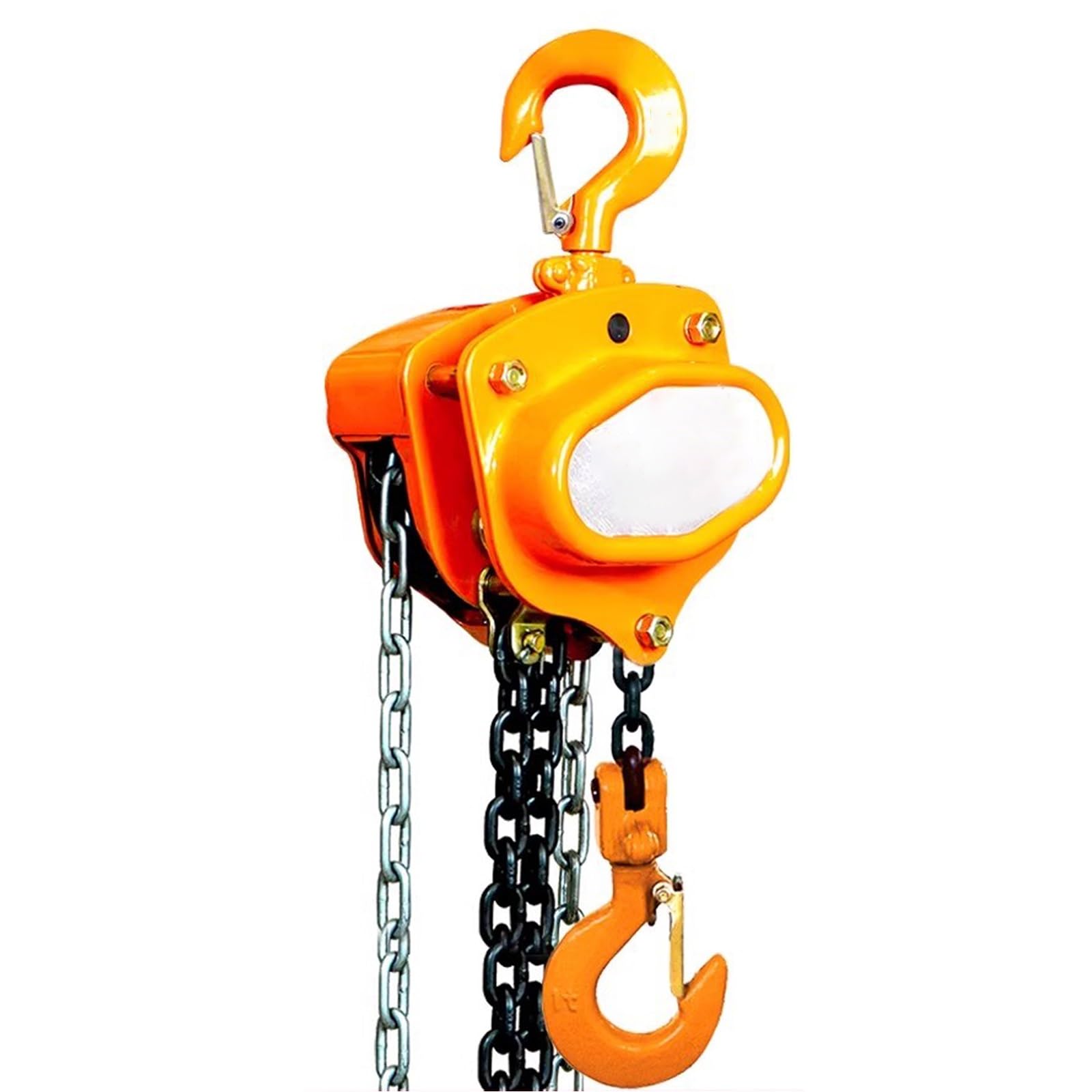 Zykuosus Manual Chain Hoist with Galvanized and Hooks For Lifting in Garage, Workshop, Construction, Industrial Applications
