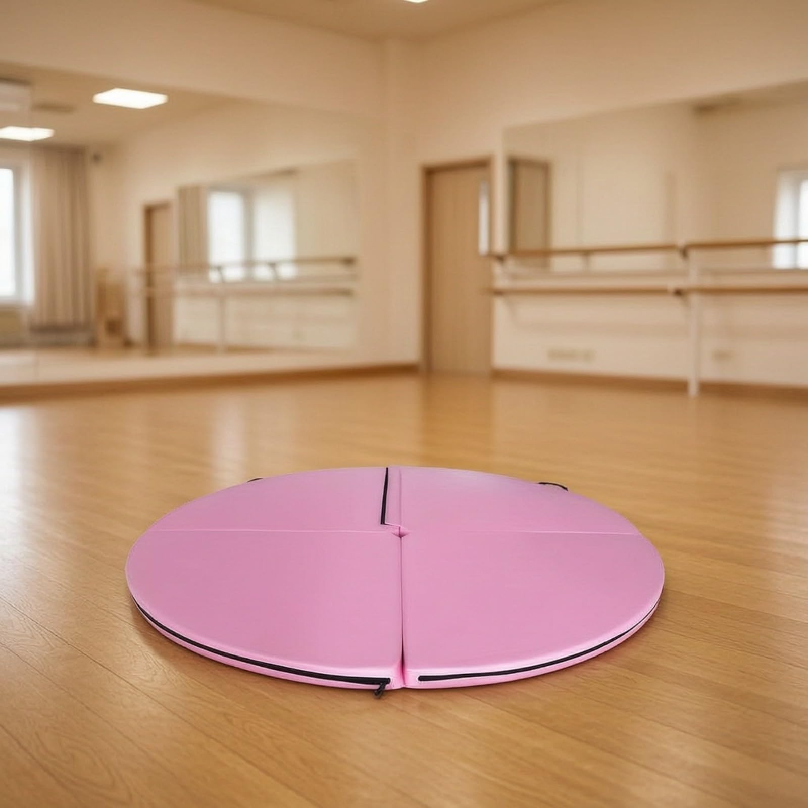 Qianly Tapis Pliable Amortisnt, Matelas Pole Dance, Économique en Espace, Tapis Protection