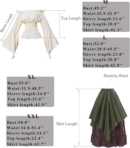 Miniatura 2 de NSPSTT - Vestido de estilo victoriano para mujer