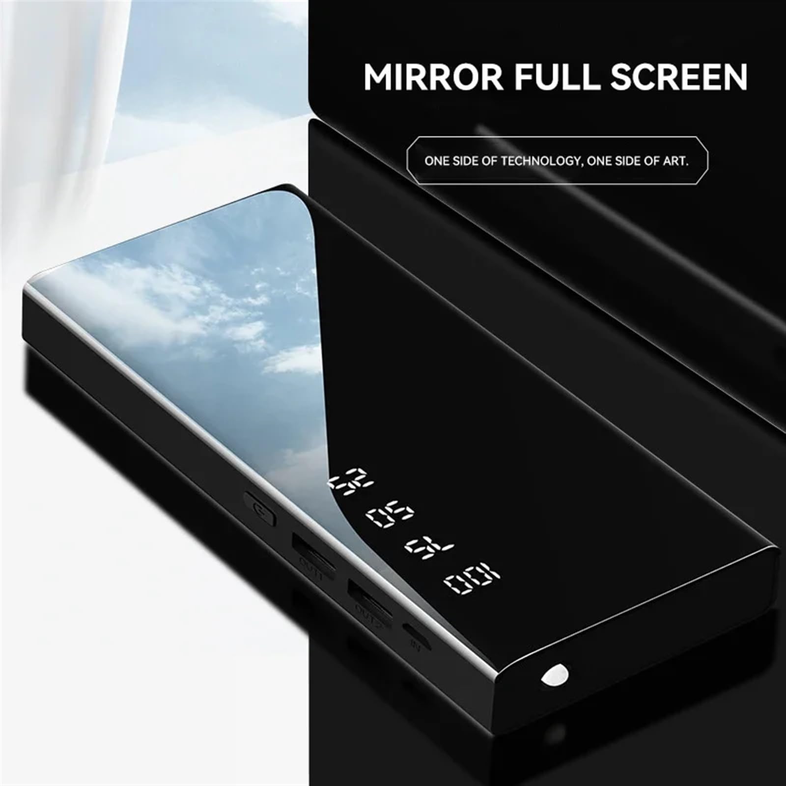 Super Szybkie Ładowanie Power Bank 30000 MAh Zewnętrzny Power Bank 20000 MAh Przenośny I Cienki Power Bank Kompatybilny Z Samsungiem Kompatybilny Z Xiaomi Kompatybilny Z IPhonem (Size : Red 30000mAh