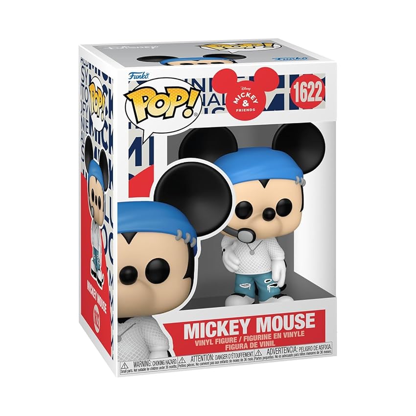 Funko Pop! Disney: Mickey & Friends - Mickey Mouse - Figura in Vinile da Collezione - Idea Regalo - Merchandising Ufficiale - Giocattoli per Bambini e Adulti