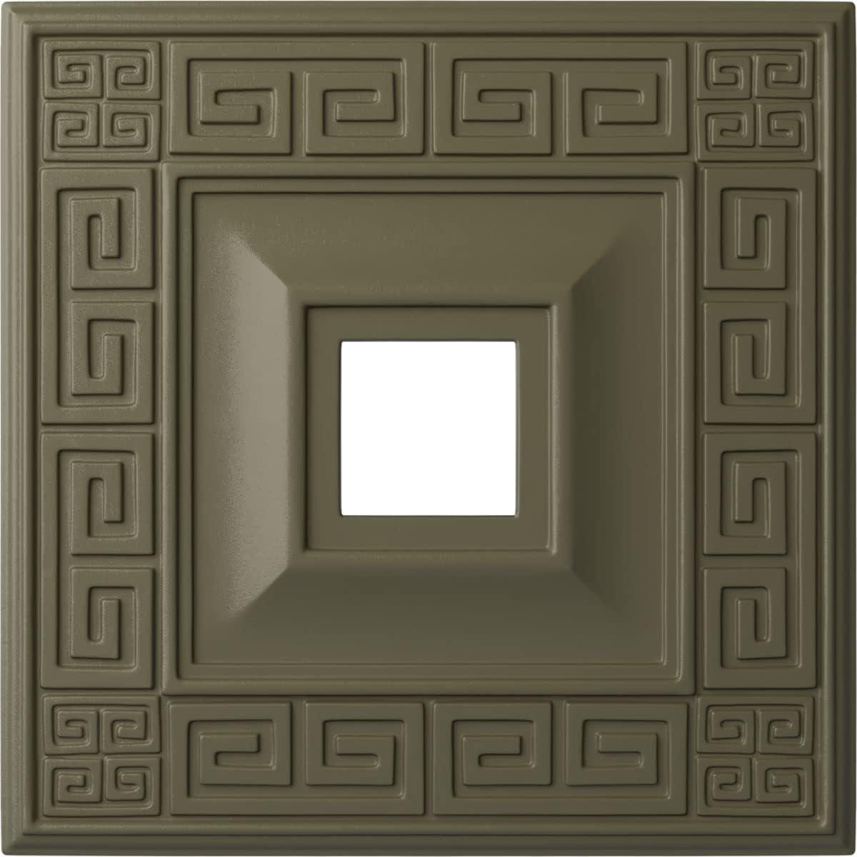 Ekena Millwork CM18ERSSF Eris Ceiling Medallion, Spartan Stone