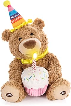 Singing and Dancing Toy Happy Birthday Plush Birthday Singing Bear Interactive Animation Electric Plush Birthday Singing Bear