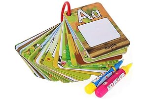 Coolplay A-Z 26 Alphabet Water Cards for Learning and Entertainment