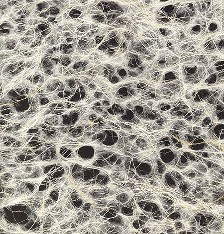 FineArtStore Japanese Ogura Lace Paper - Natural 21x31 Inch Sheet