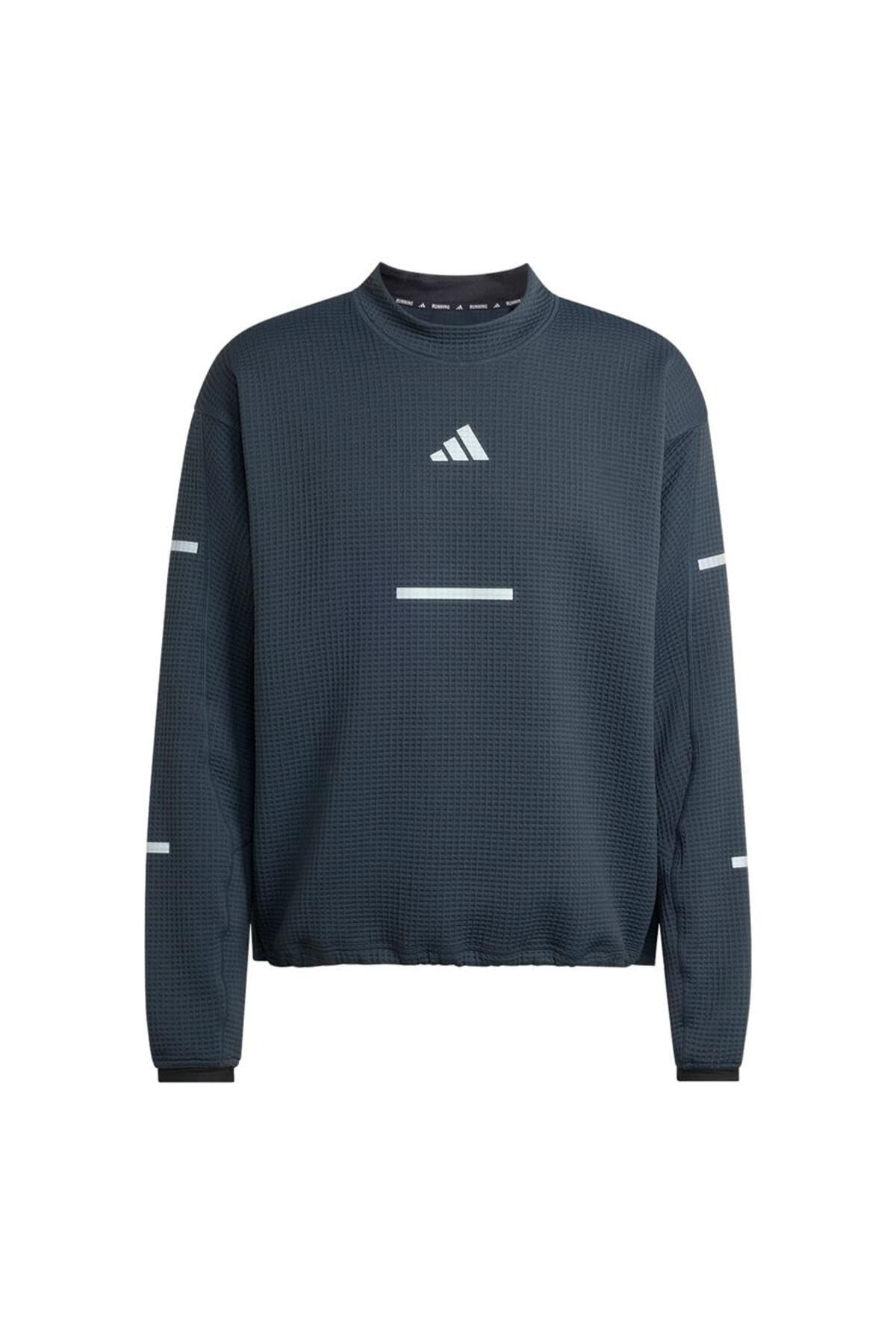 Adidas Menâ€™s Sweatshirts | Adi365 Crew M | Black | in black