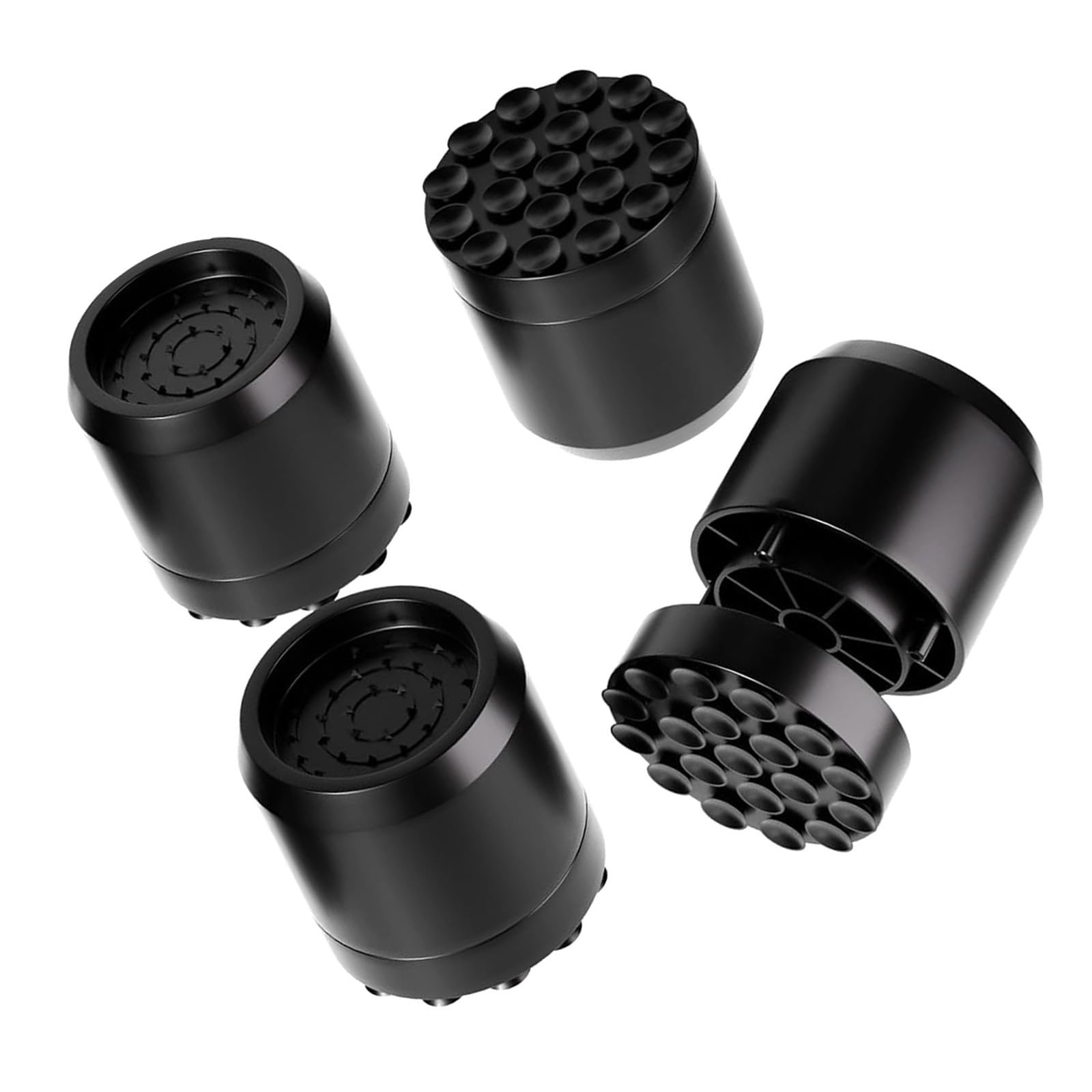 Amazon.co.jp: 洗濯機高さ調整 4個セット かさ上げ 継ぎ足し 防振ゴム