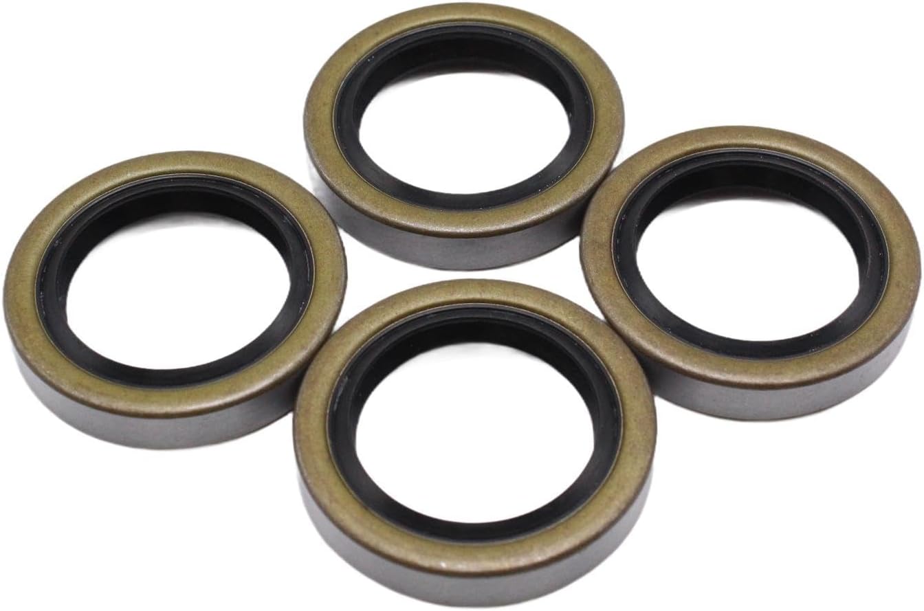 MagiDeal 4Pcs Trailer Axle Hub Wheel Seal Spare Part for Hub Wheel RV