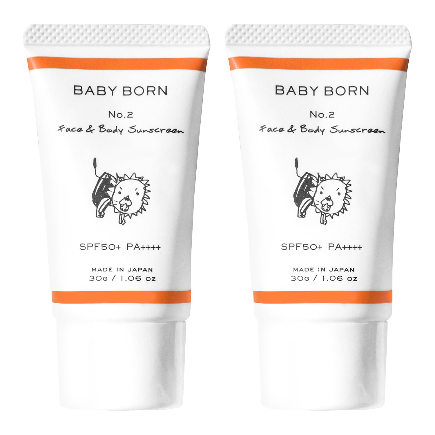 日焼け止め Face & Body Sunscreen Active BABY BORN Amazon.co.jp: BABY BORN ベビーボーン フェイス＆ボディサン