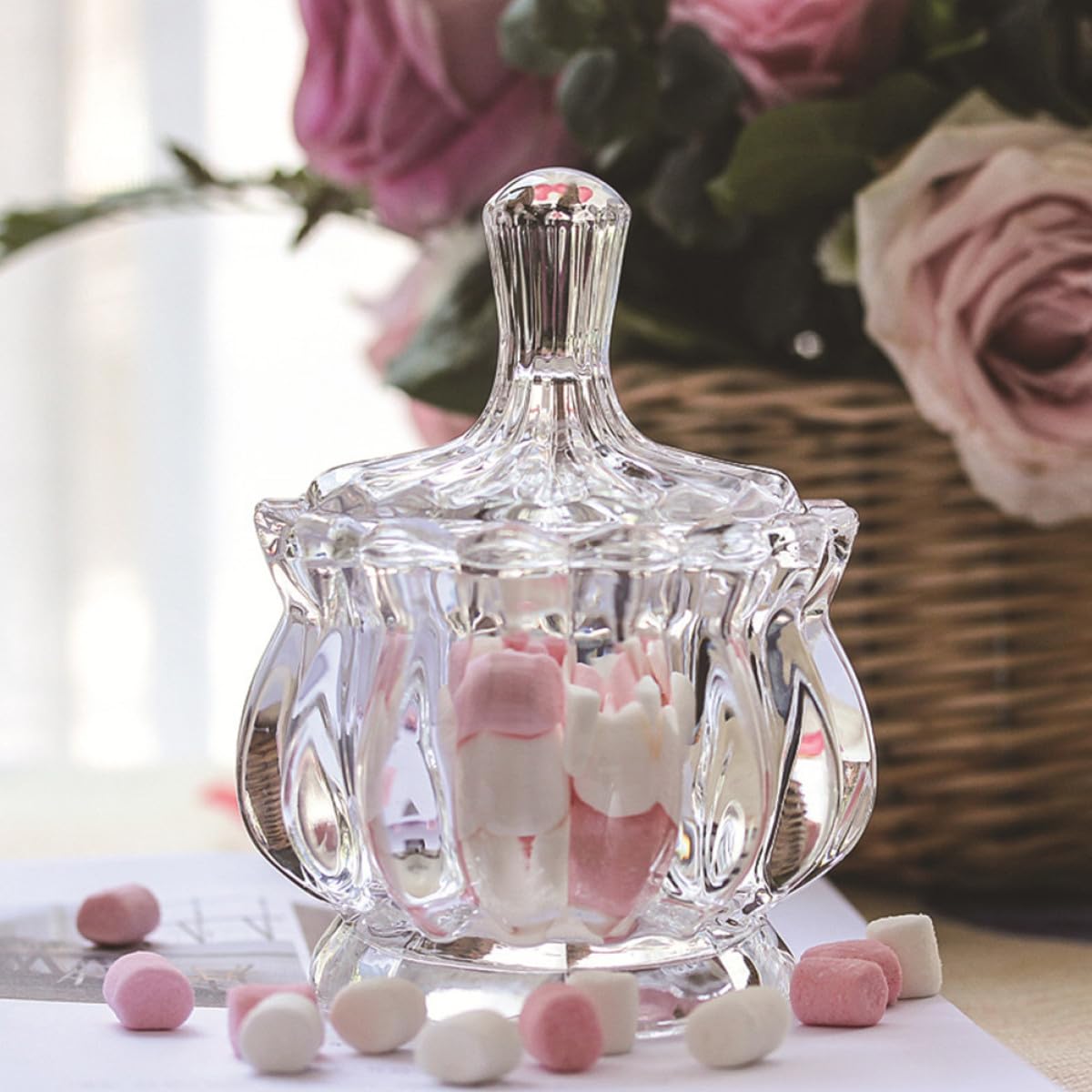 SHINEOFI Glas Vorratsglas mit Deckel, Lebensmittelbehälter, Aufbewahrung