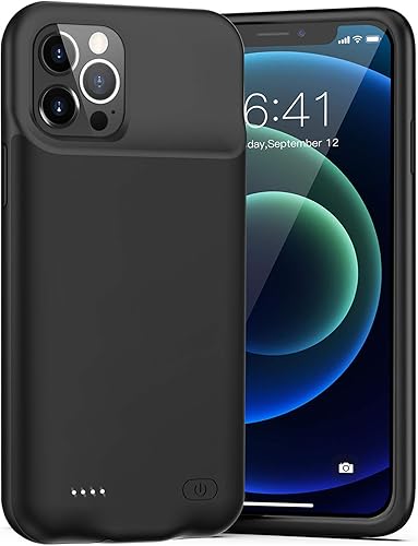 UNKLOU Funda de batería para iPhone 1212 Pro, actualizada 7000 mAh recargable portátil cargador caso para iPhone 1212 Pro (6.1 pulgadas) paquete de