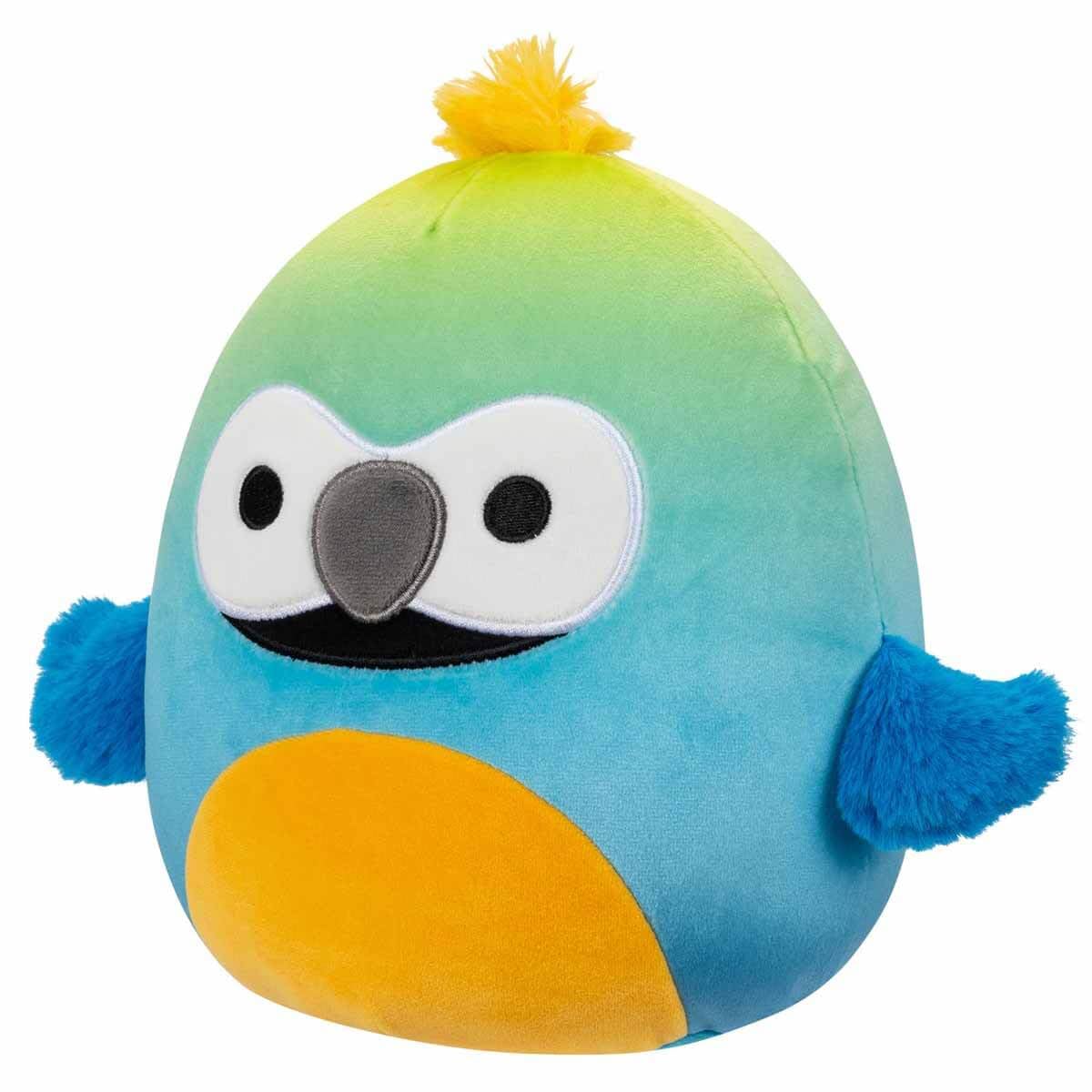 Squishmallows Original 7.5-Inch Baptise the Blue and Yellow Macaw - Small Ultrasoft Official Plush, Baptise the Macraw, 7.5 inches - Image 3
