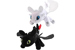 Toothless Dragon Plush: A Legendary Duo for Fantasy Adventures