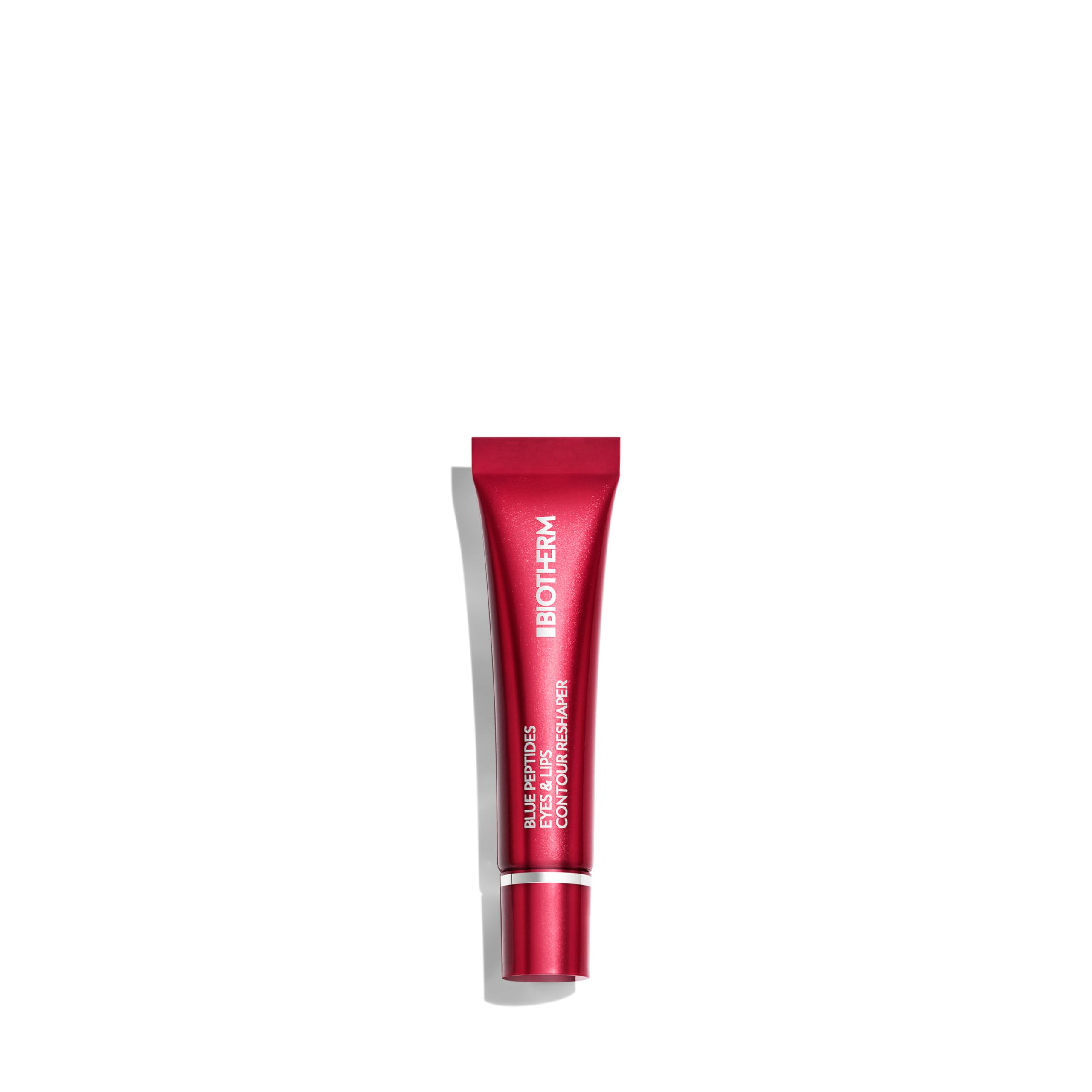 Biotherm Blue Peptides Ojos y Labios, Contorno de Ojos y Labios, Piel Definida y Elástica, Enriquecida con Péptidos de Colágeno, Café Verde y Plancton, Para Todo Tipo de Piel, 15 ml