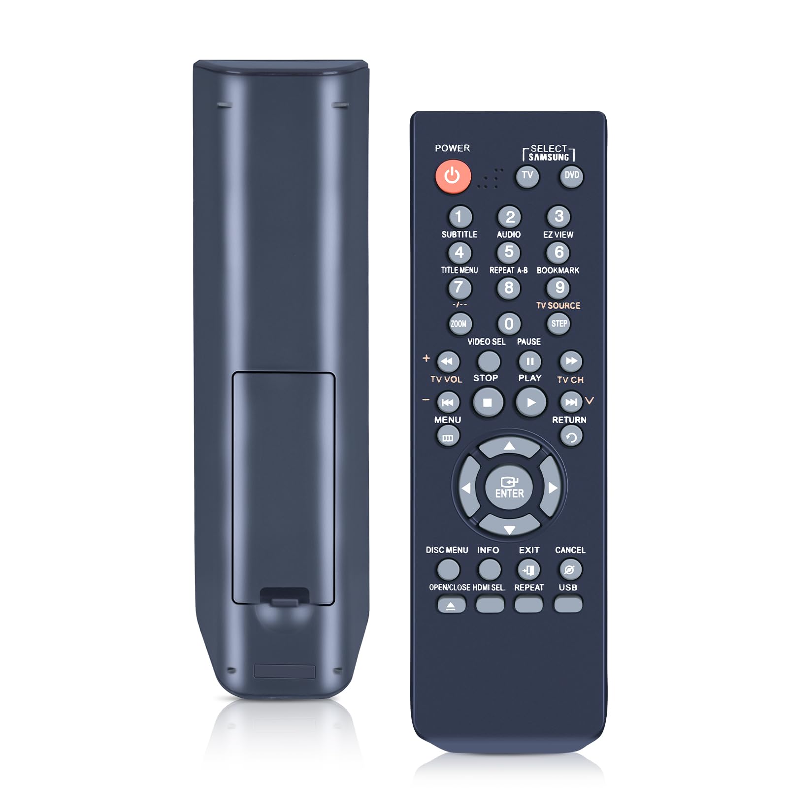 AK59-00084J AK59-00084Q Remote Control Replace for Samsung DVD VCR Player DVP-1080AV DVP-1080P9 DVP-1080PRXAC DVD-1080P8 DVP-1080P8XAA DVD-1080P7 DVD-1080PR DVD-1080AV DVD-1080PK