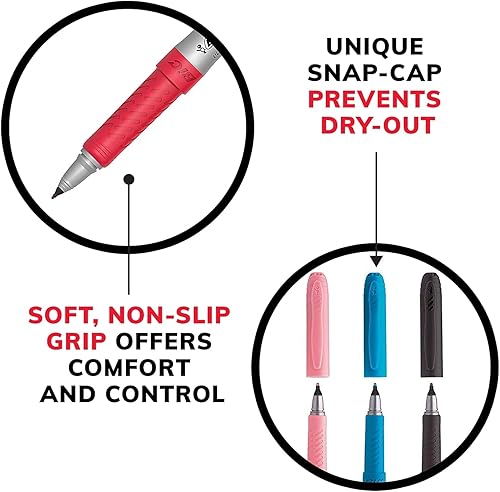 Miniatura 7 de BIC GPMU11BK Marking Ultra-Fine Tip Permanent Marker, Tuxedo Black, Dozen