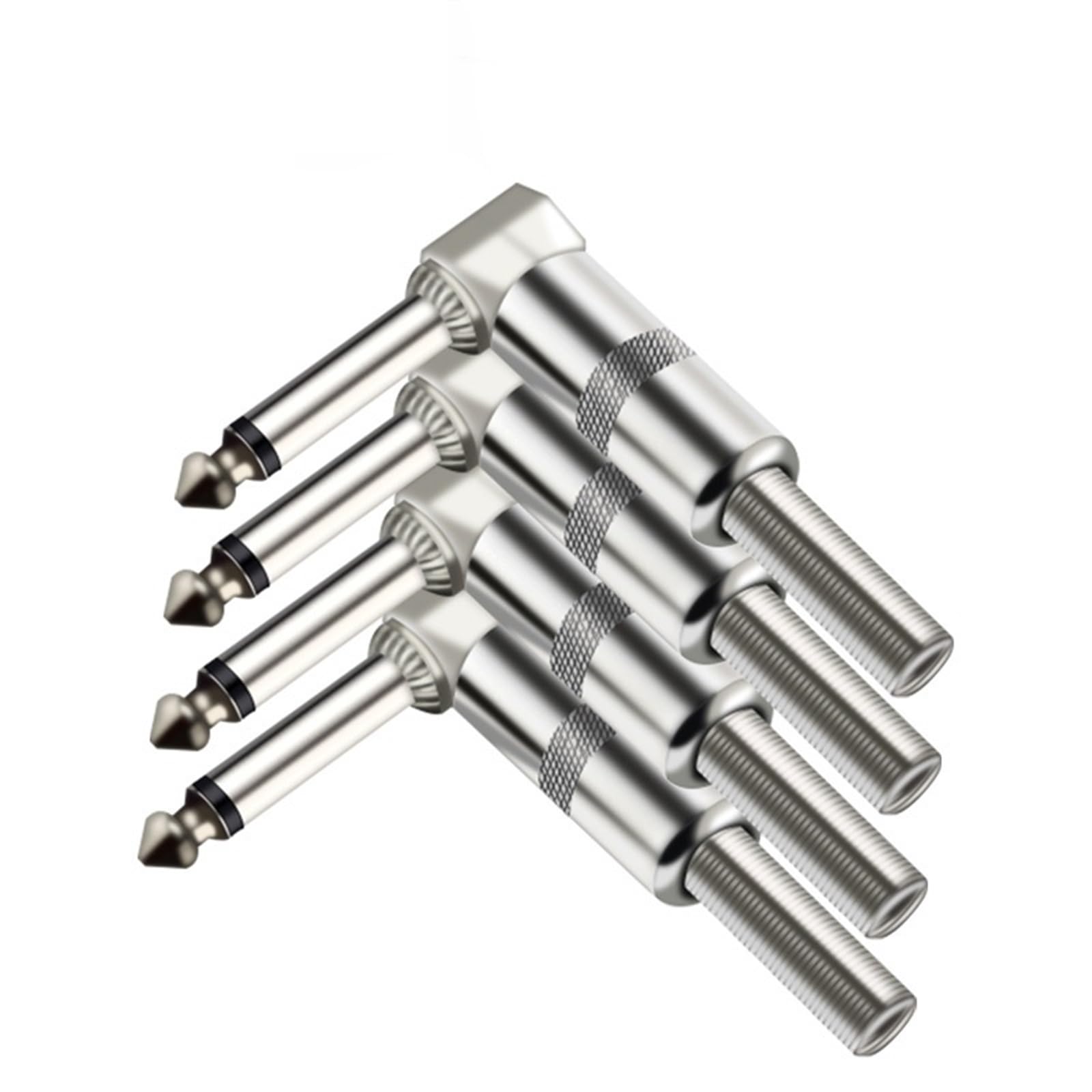 Evita roturas de cables con el conector macho de 6,35 mm con resorte para pedal 2 unidades 1