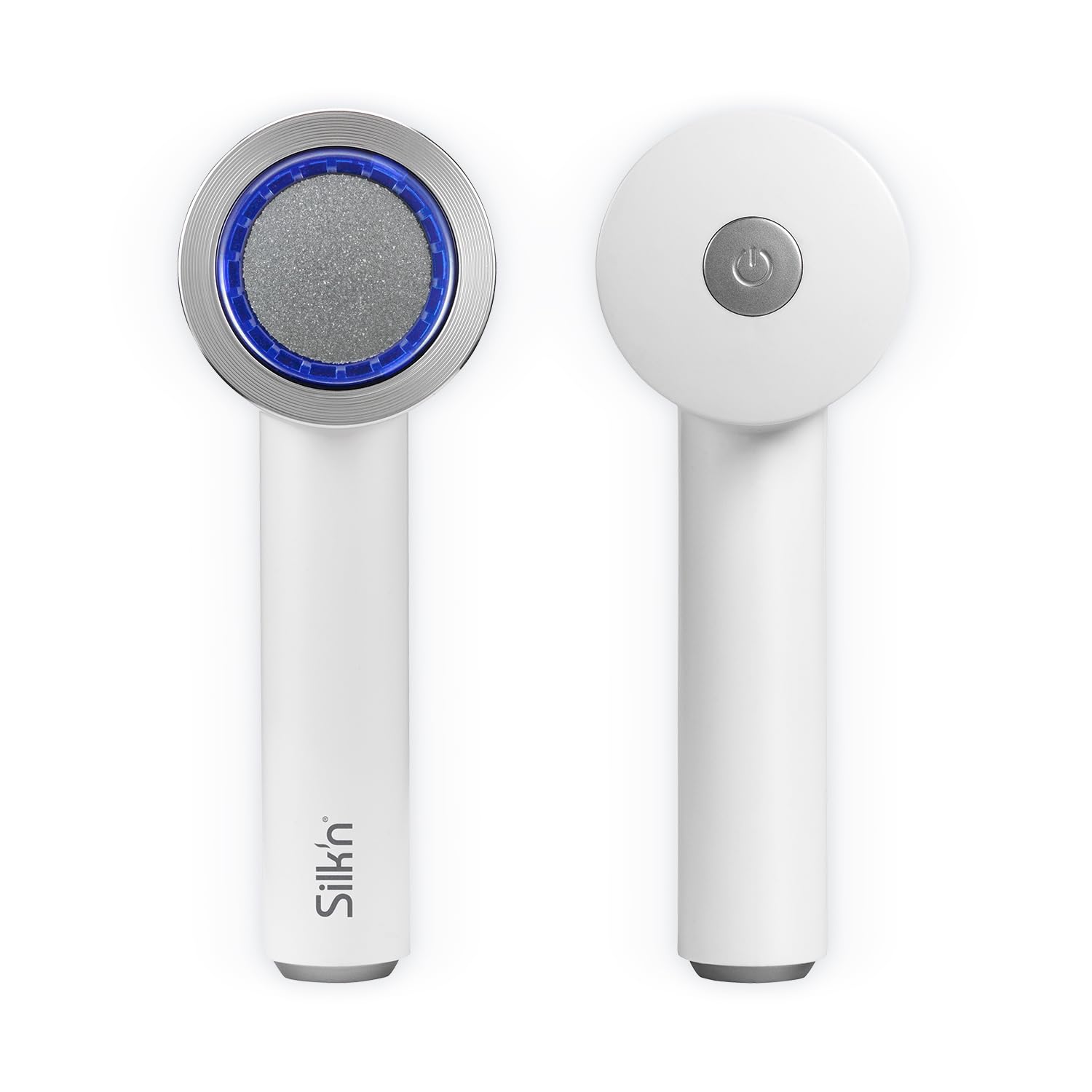 Silk’n – Elektrischer Hornhautentferner – VacuPedi – Hornhautentferner mit Vakuumsystem – Pediküre-Set – Wiederaufladbar – silber – USB-C