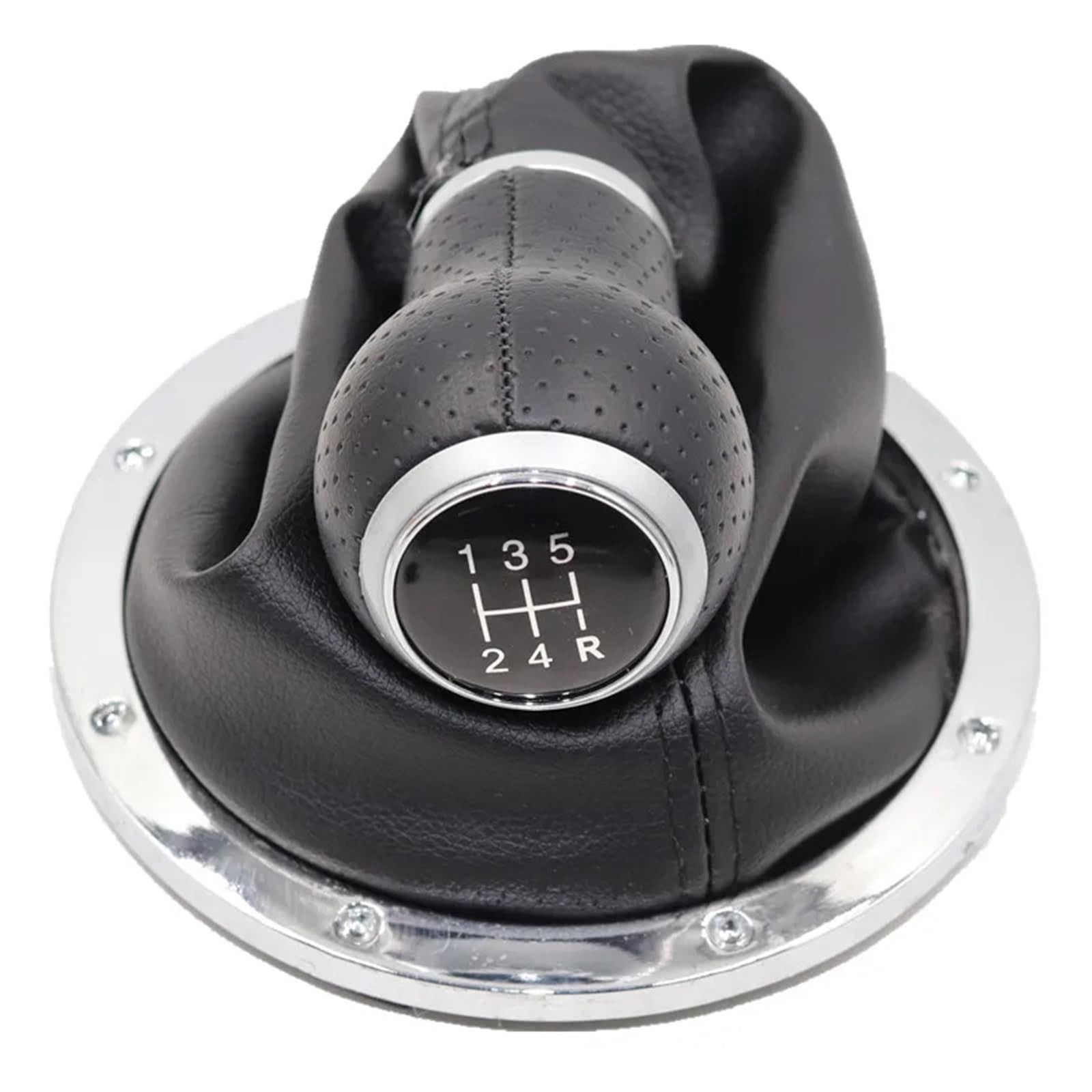Tkxvcejv 12345R Type 11 Car Gear Shift Stick Knob For Vw For Gol For Pointer For Saveiro For Parati 2004-2010 Gear Shift Knob Lever Shifter Gaiter Boot(12345R Type 11)