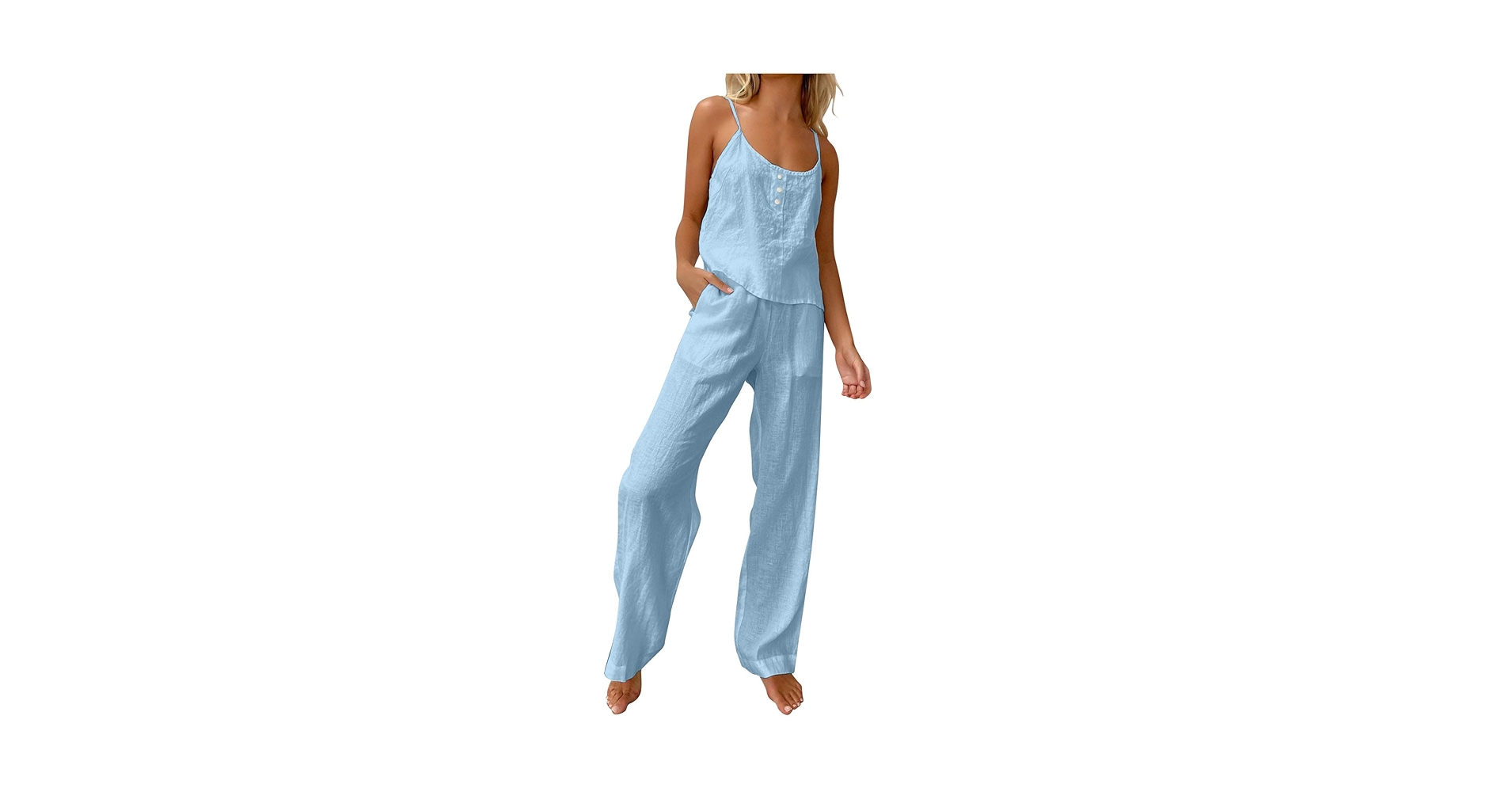 未使用品❗️Her lip to Cozy Knit Long Pant Set Women's Pink Knit Lounge Pants | Ally Fashion