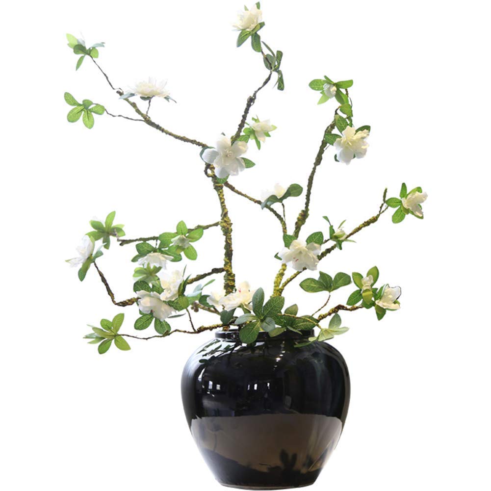 Vase en céramique pour meuble à chaussures | Solution déco pour embellir un hall d'entrée