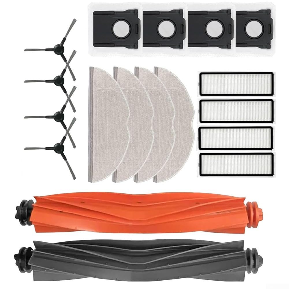 Kit di accessori di ricambio, set di filtri per aspirapolvere robot Mova S20 Ultra RLM71CE, set completo di accessori