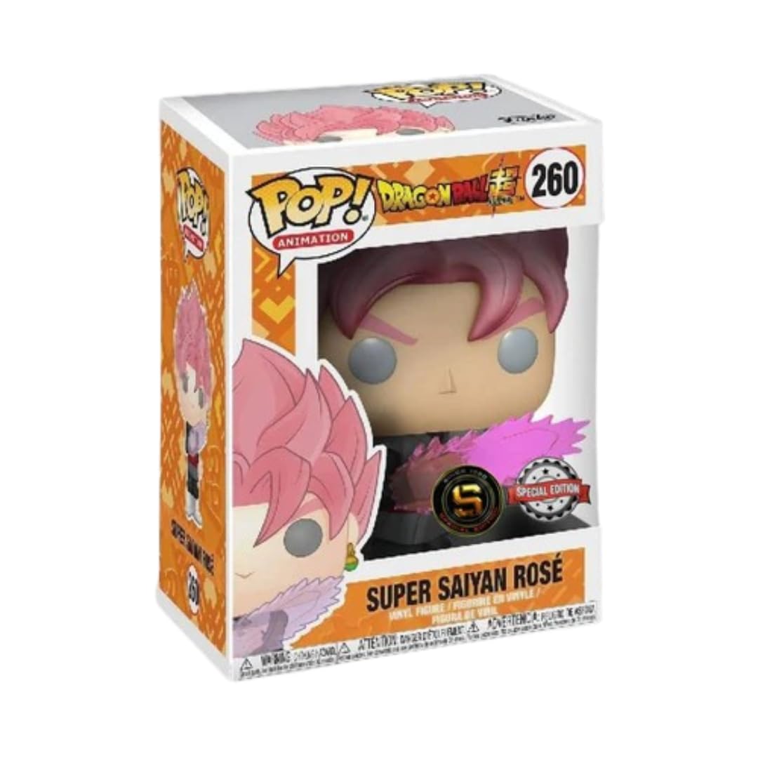 Funko 13922 Dragonball Pop Vinyl Figure 260 Super Saiyan Rose Goku Black Limited Edition, 9 cm