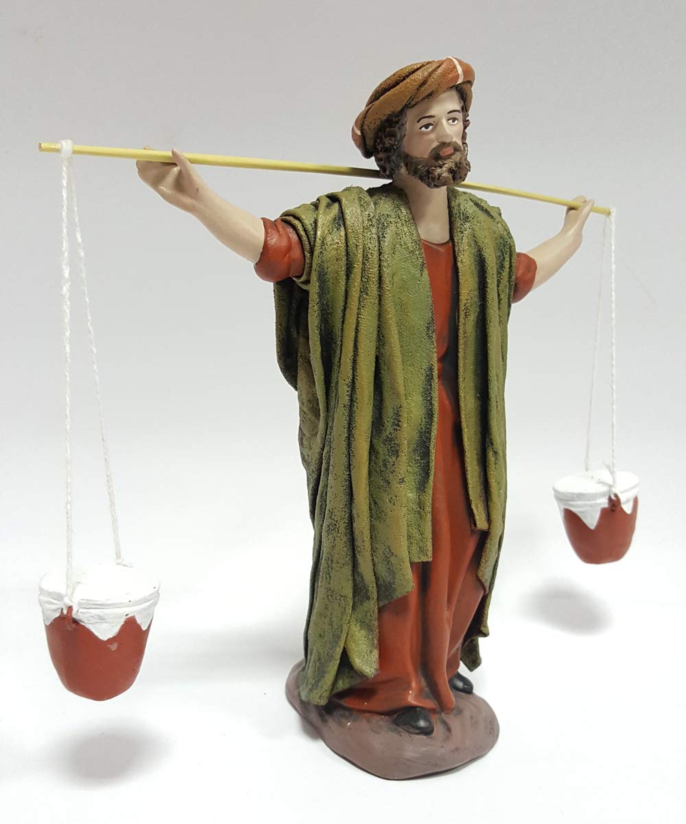 Pastor con ánforas a la Espalda, para Figuras de 17 cm